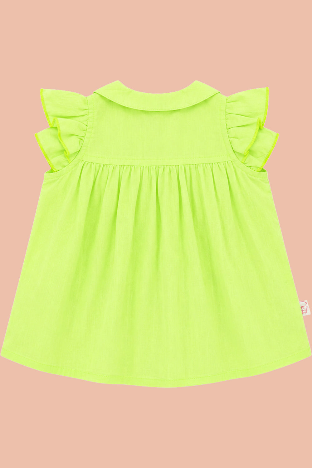Oh Baby 100% Pure Cotton Everyday Comfort Baby Vest – Soft Breathable Infant Innerwear for Newborn Boys & Girls - Light Green - FR10
