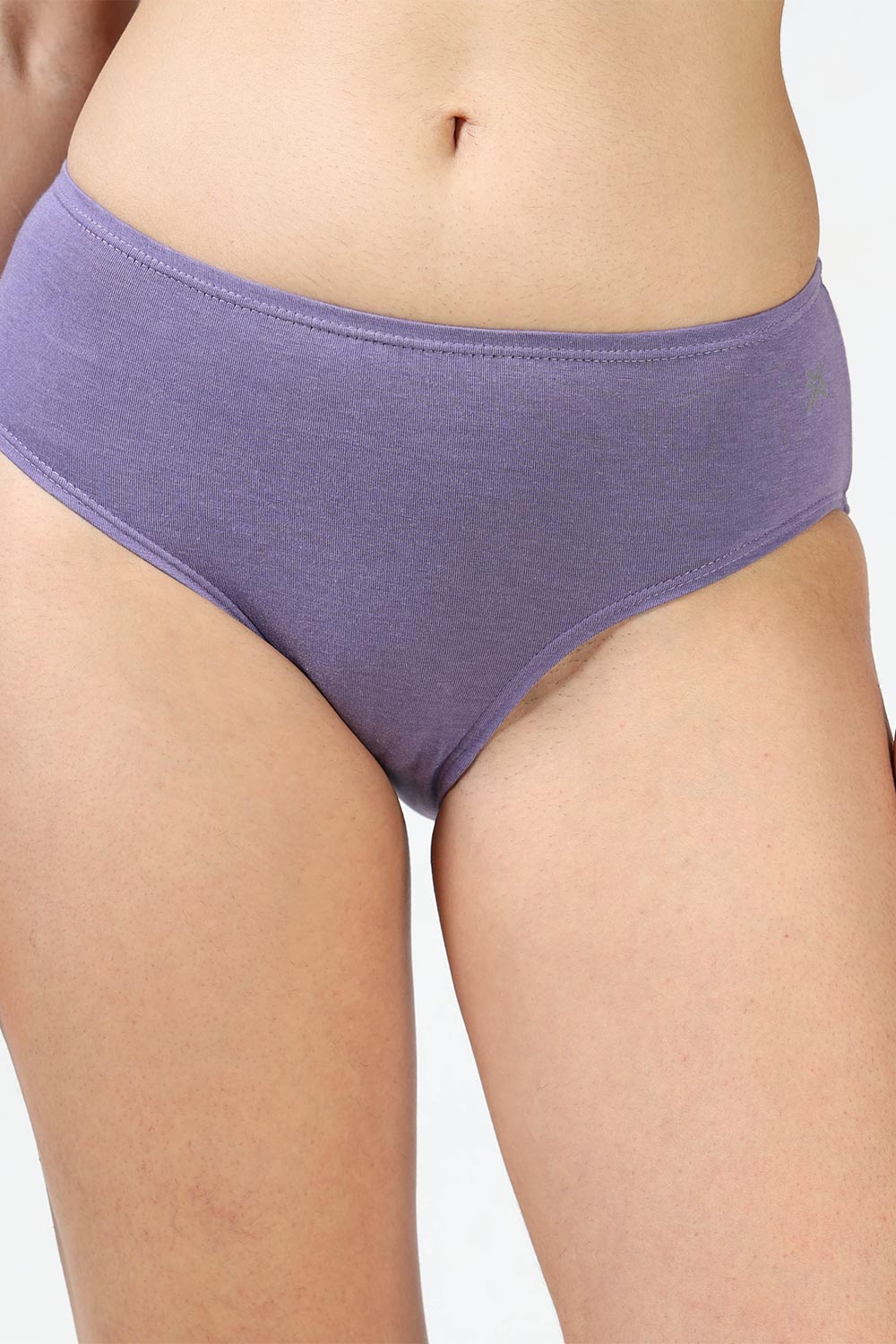 Lavos Organic Bamboo Inner elastic Mid waist Hipster for Women- Pack of 3