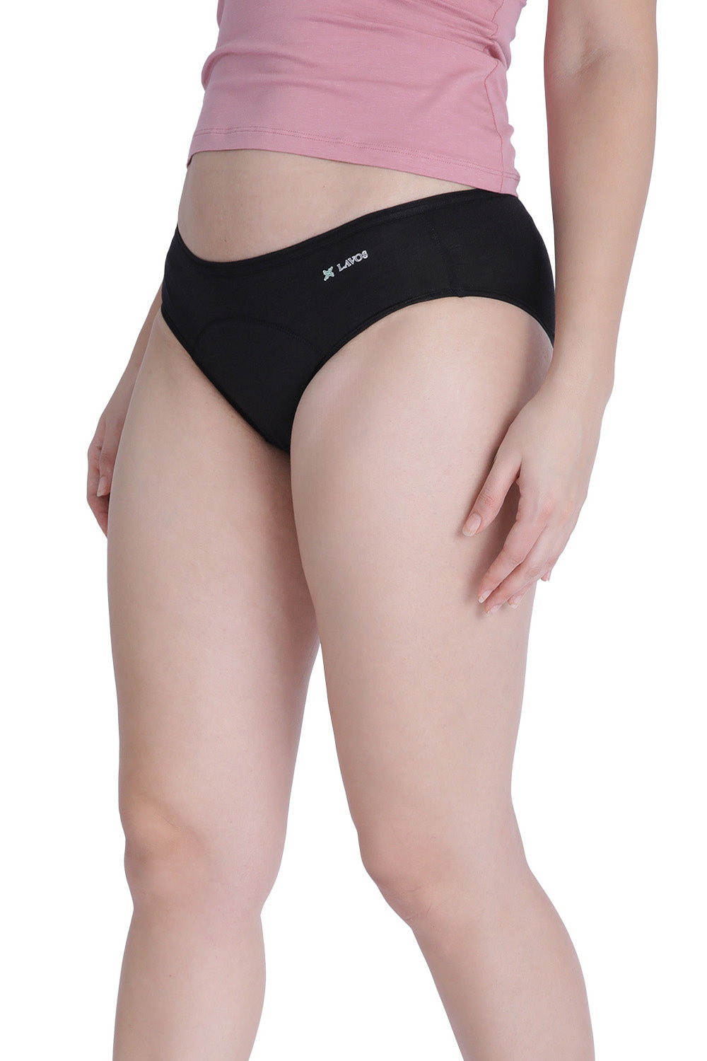 Lavos Bamboo No Stain Period Panty for Women – Ideal for Low-Flow Days and Perfect to Use Along with Pads