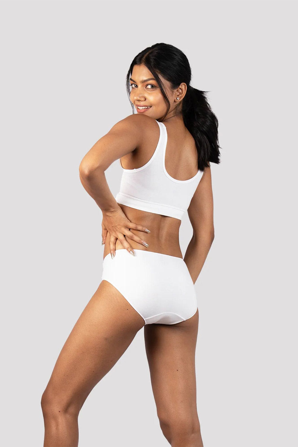 Lavos Women’s Organic Bamboo No-Marks Seamless Panty – Invisible Underwear