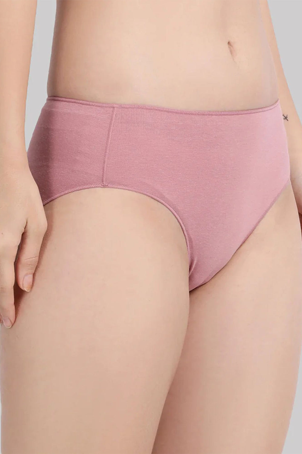 Lavos Women’s Organic Bamboo No-Marks Seamless Panty – Invisible Underwear