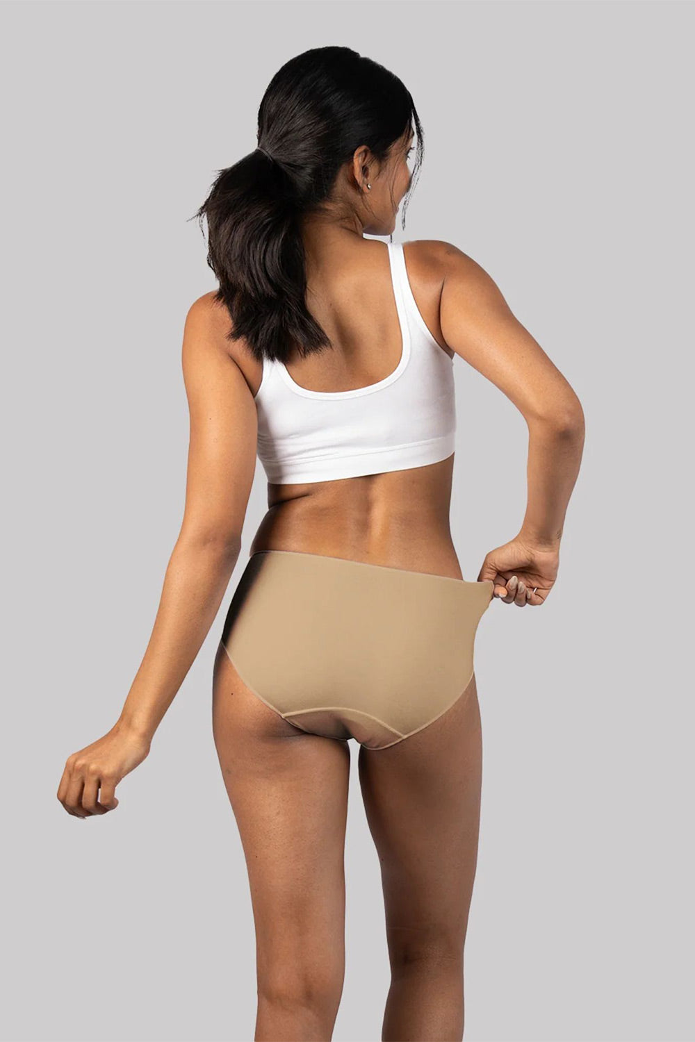 Lavos Women’s Organic Bamboo No-Marks Seamless Panty – Invisible Underwear