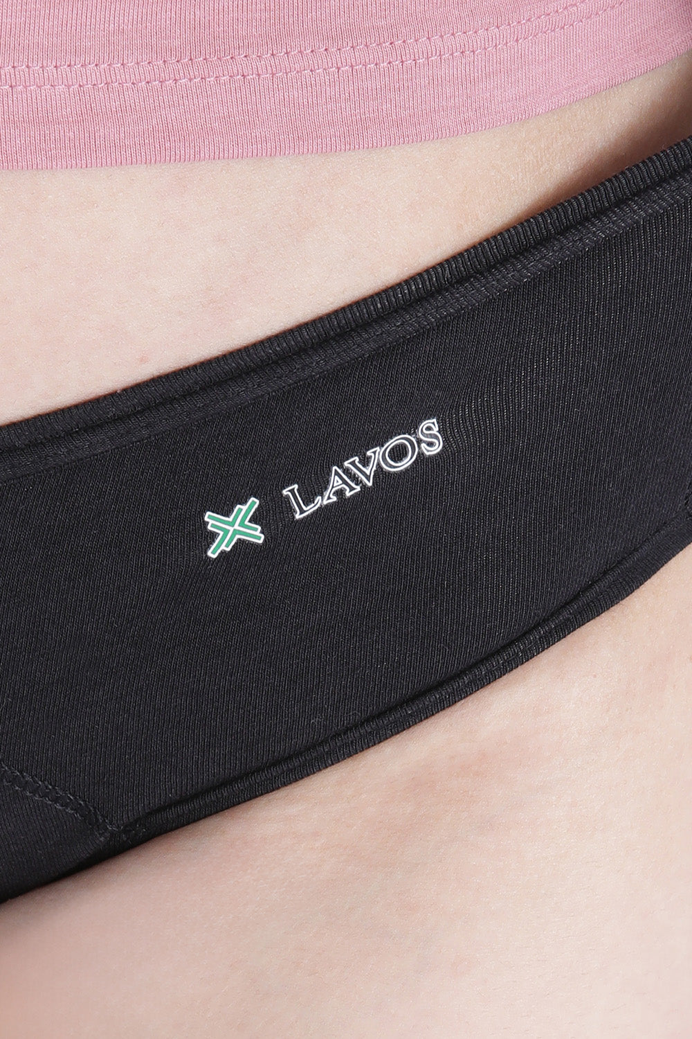 Lavos Bamboo No Stain Period Panty for Women – Ideal for Low-Flow Days and Perfect to Use Along with Pads