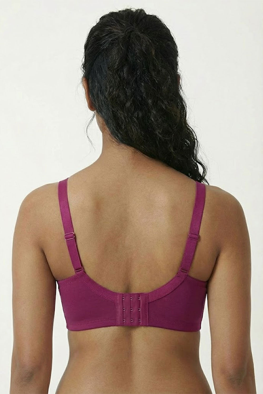 Teen Girls’ Lace Padded Bra – High-Coverage, Seamless & Sweat-Friendly Comfort - 2855