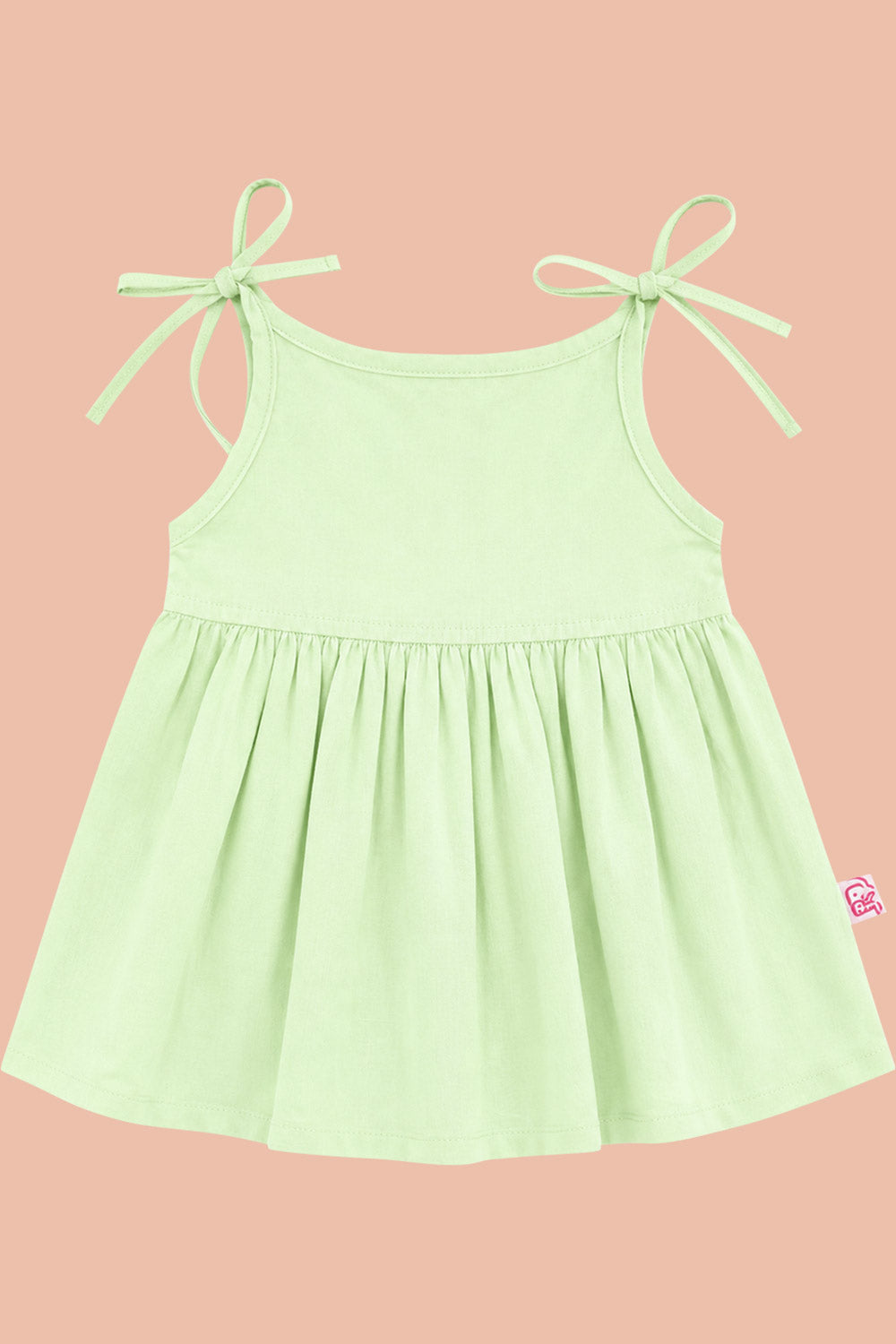 Oh Baby 100% Pure Cotton Everyday Comfort Baby Vest – Soft Breathable Infant Innerwear for Newborn Boys & Girls - Mint Green - FR07