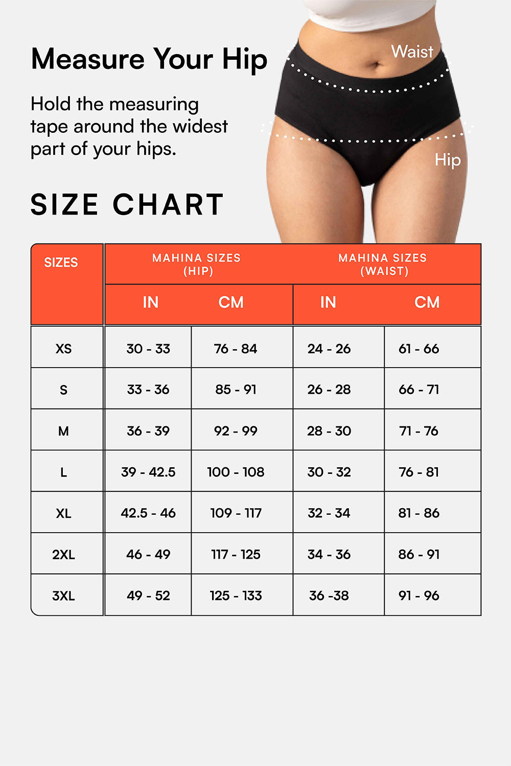 Mahina Reusable & Leak Proof Period Panty Black Cotton High Rise Super Heavy Flow Pack of 1