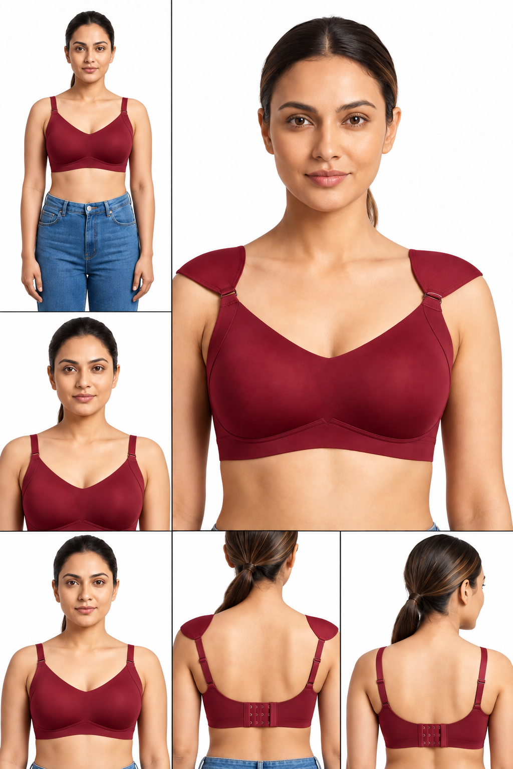 Women's Padded Bra | Everyday Comfort Bra for Daily Wear, Everyday Comfort, All-Day Use - 8645