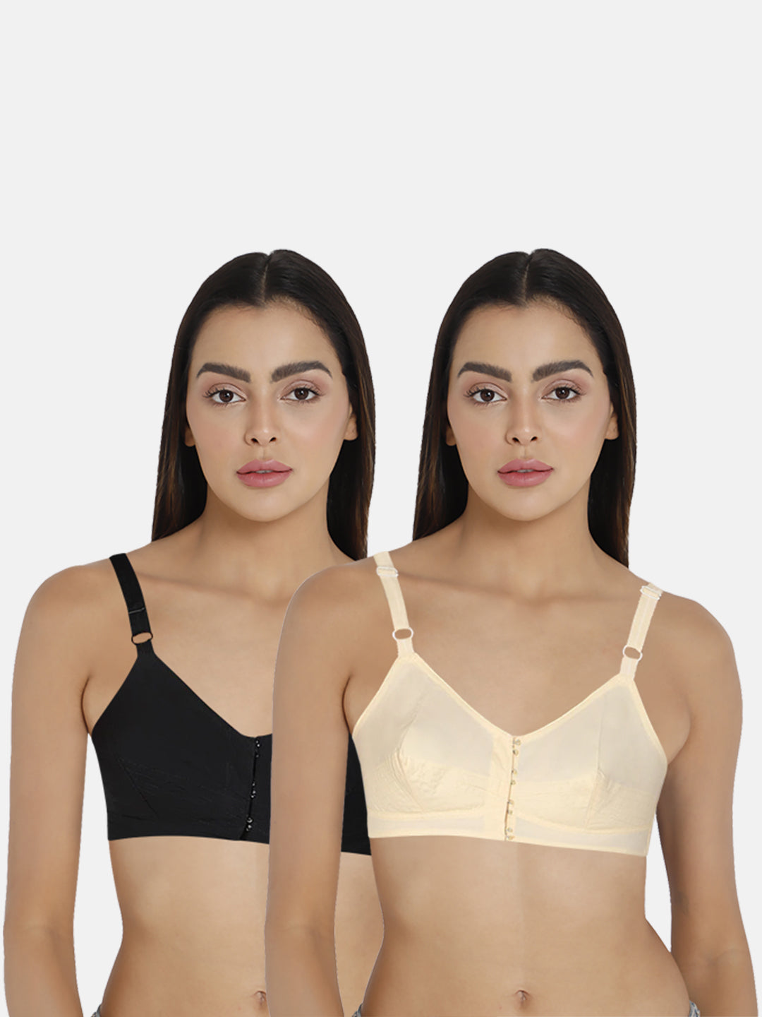 Naidu Hall Front-Open/Heritage-Bra Special Combo Pack - E-SF - C01