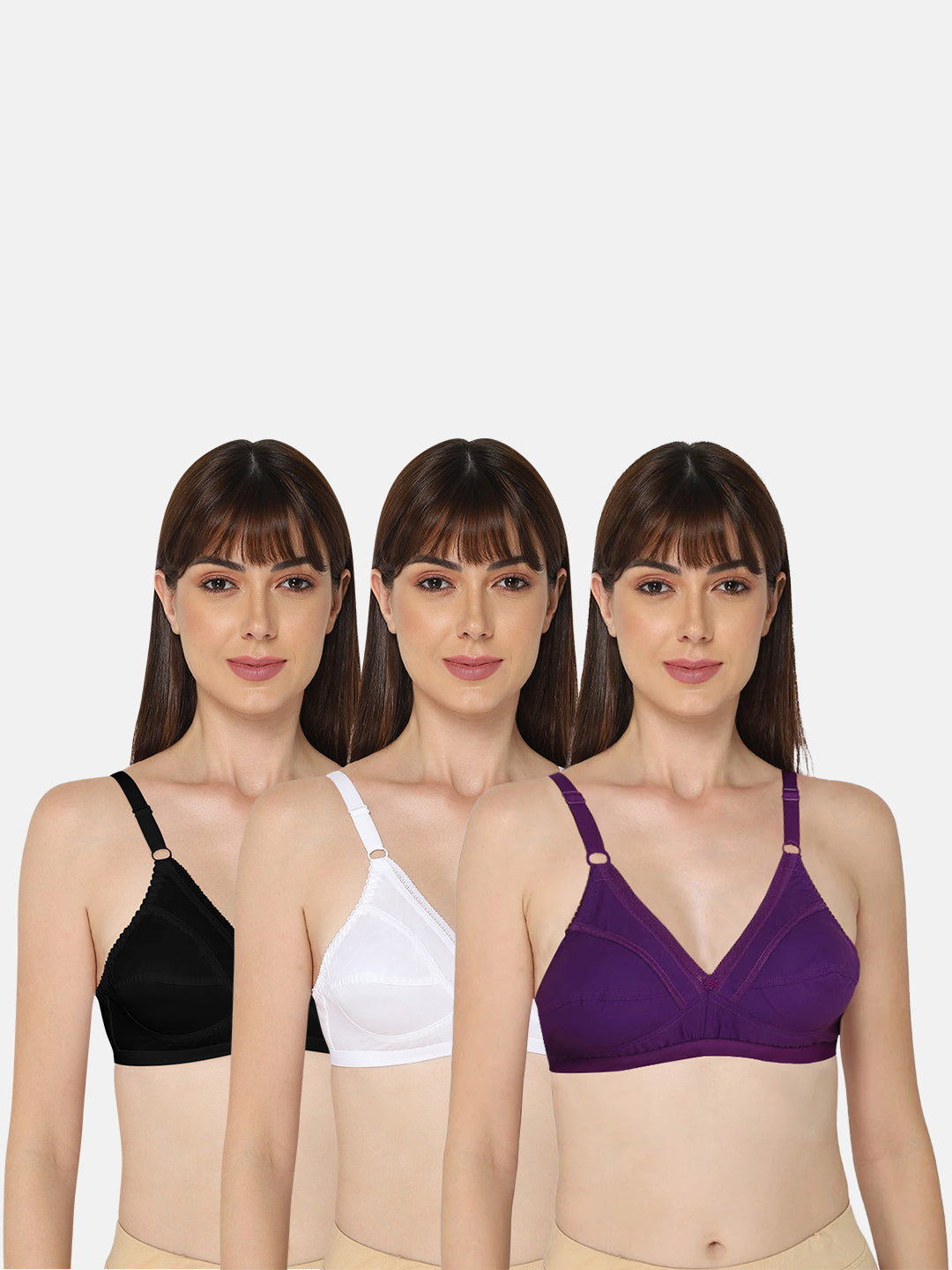 Naidu Hall Heritage-Bra Special Combo Pack - Naturalle - C42