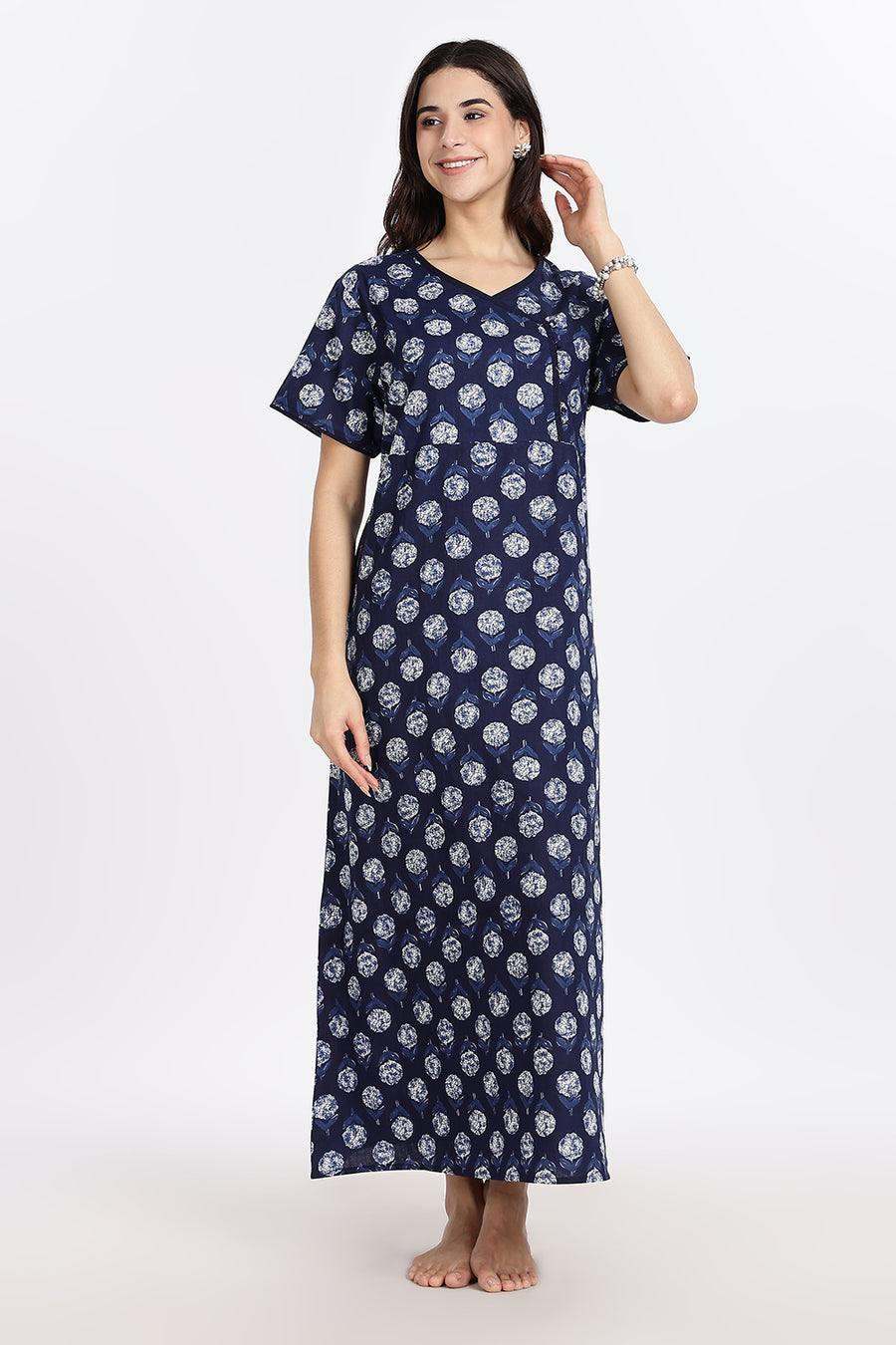 Womens Nighties | Buy Night Dress for Women Online | VNH Naidu Hall
