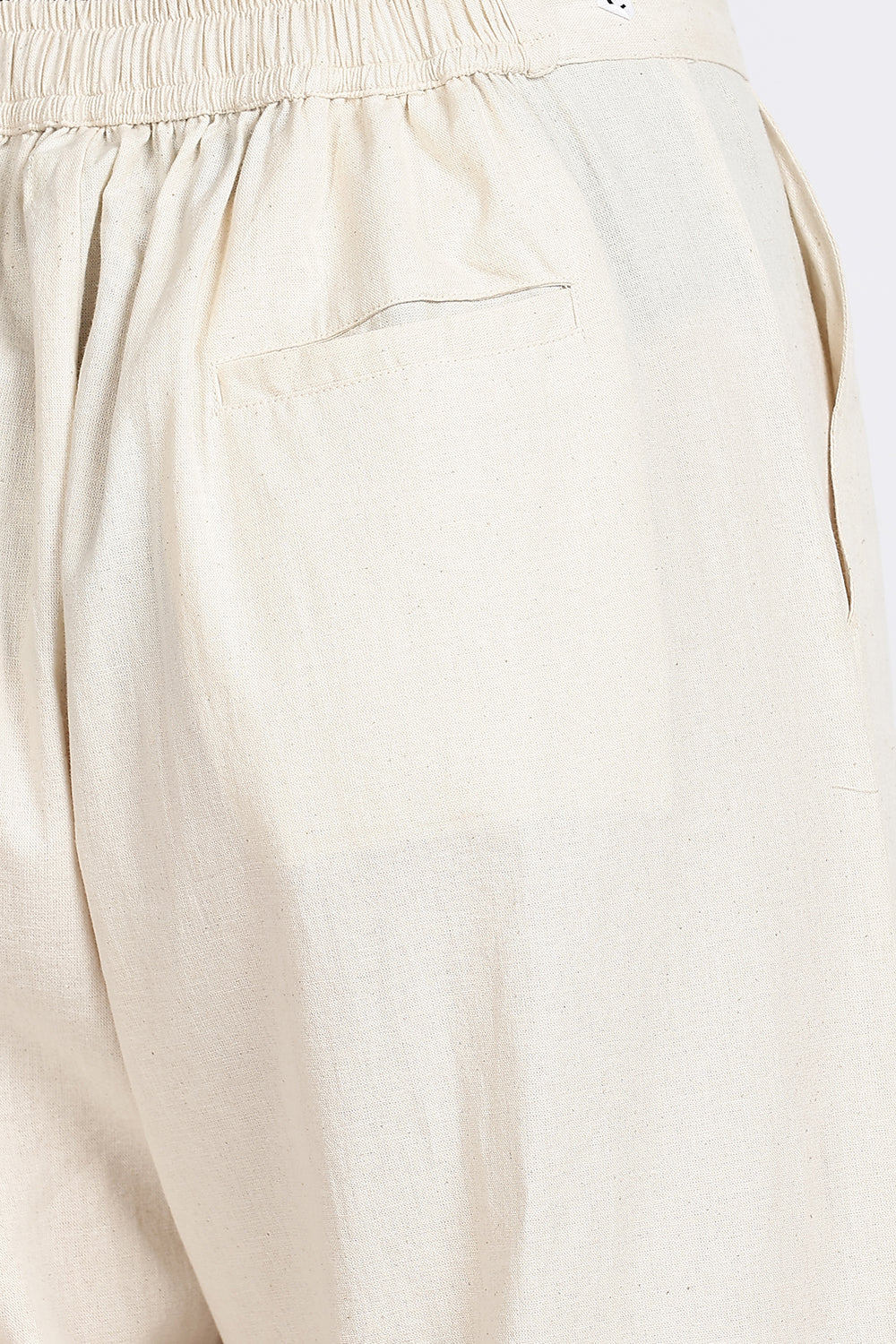 Mythri Women’s Straight Wide-Leg Pant – Cotton Blend Everyday Wear with Drawstring and Pockets | Comfortable & Elegant - TD02