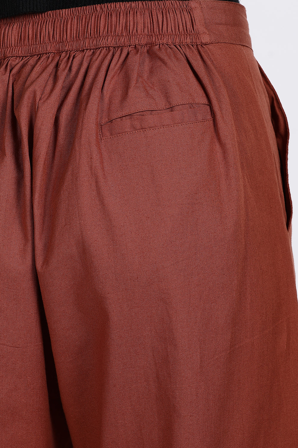 Mythri Women’s Straight Wide-Leg Pant – Cotton Blend Everyday Wear with Drawstring and Pockets | Comfortable & Elegant - TD02