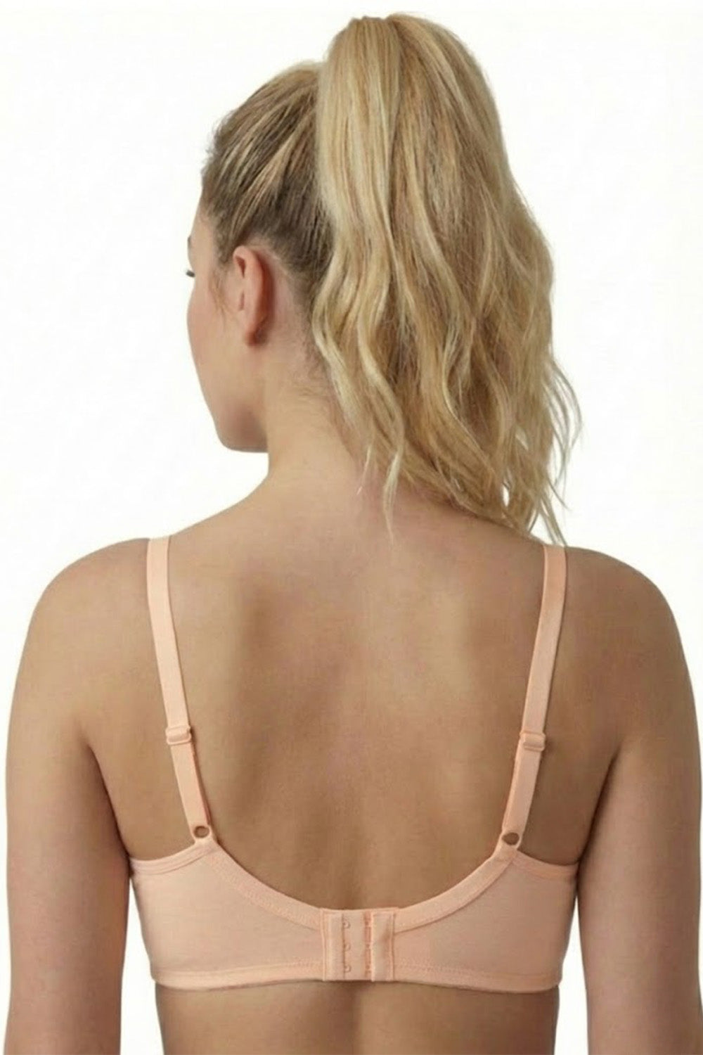 Teen Girls’ High-Coverage Padded Bra | Seamless, Broad-Back Comfort - 635