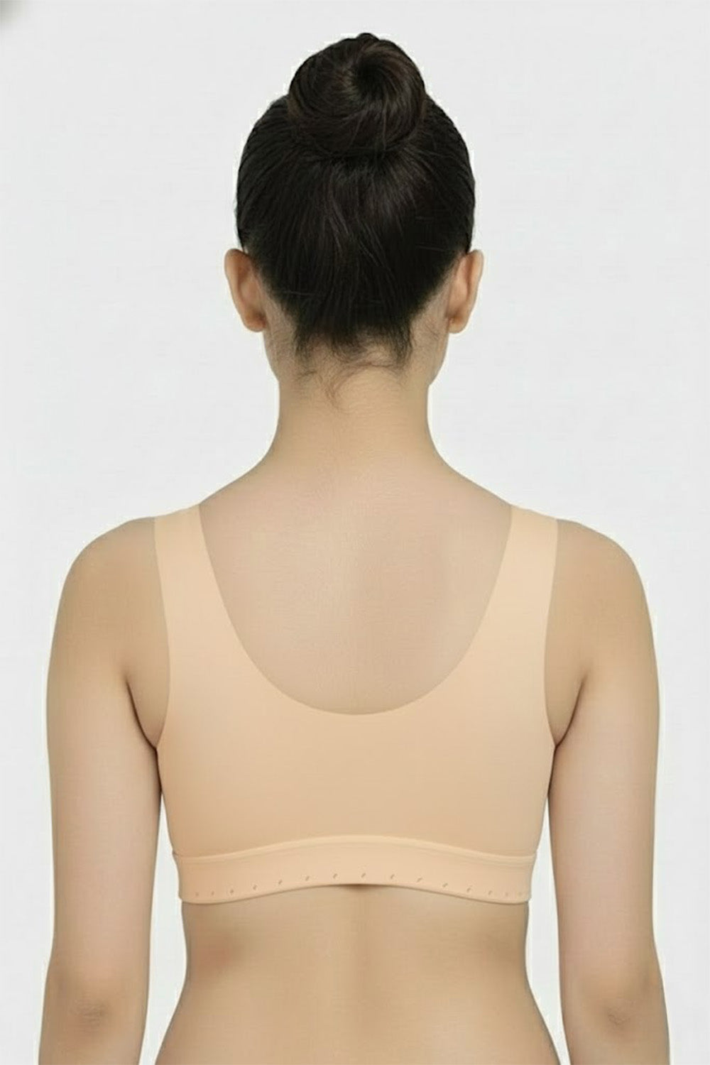 Teen Girls’ Printed Padded Sport Bra – Medium-Coverage, Sweat-Absorbent & Seamless Comfort - 702