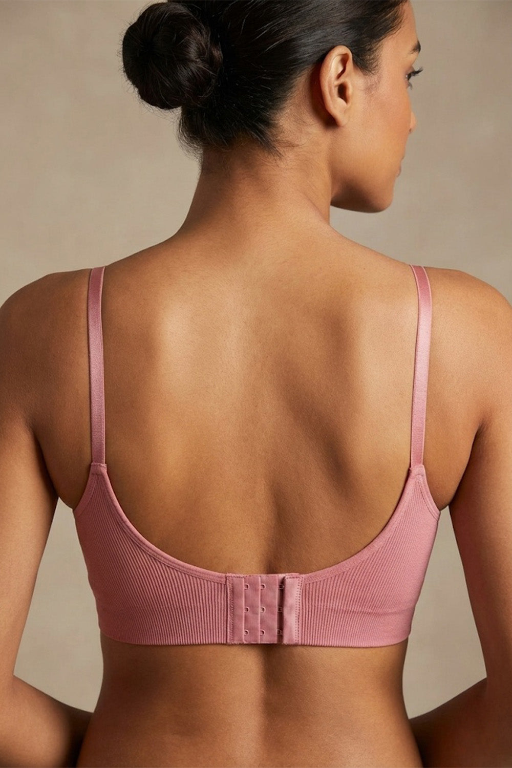 Teen Girls’ Padded Sport Bra – Seamless, Medium-Coverage, Comfortable & Supportive - 2065