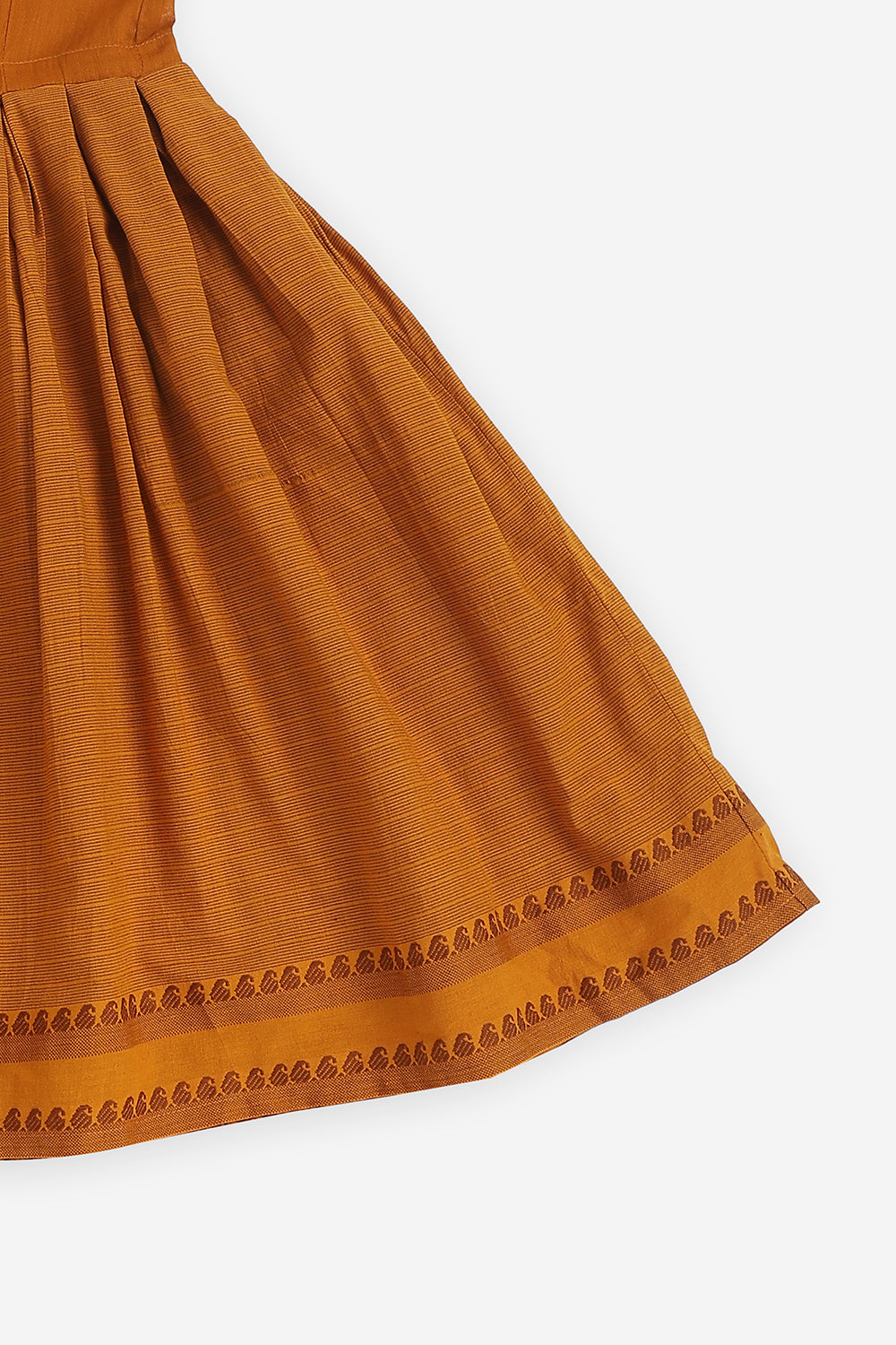 Chittythali Girls Cotton Blend Pavadai Set with Kali Skirt | Traditional Ethnic Wear & Festive Wear for Girls - PS88
