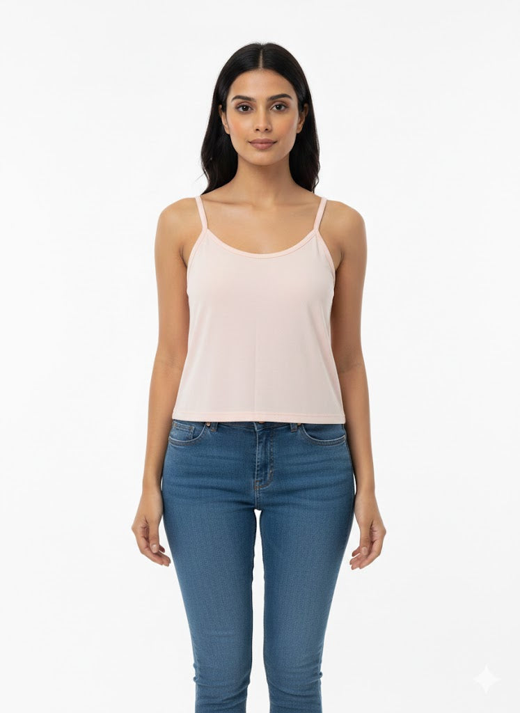 Seamless Cotton Blend Slip for Women & Teen Girls – Non Wired Non Padded Inner Slip | Sweat Absorbent Lightweight Layering Slip Dress - 54XL