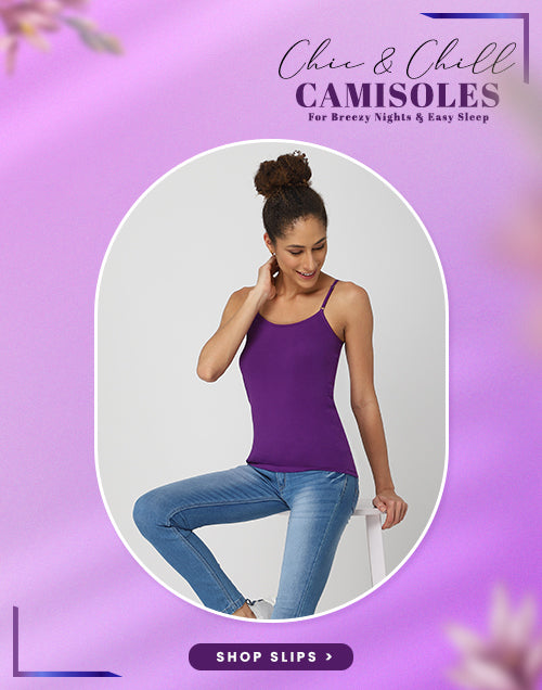 Custom Camisole Plain Ladies Slips, Model Name/Number: Angel, 01 at Rs  46/piece in Tiruppur