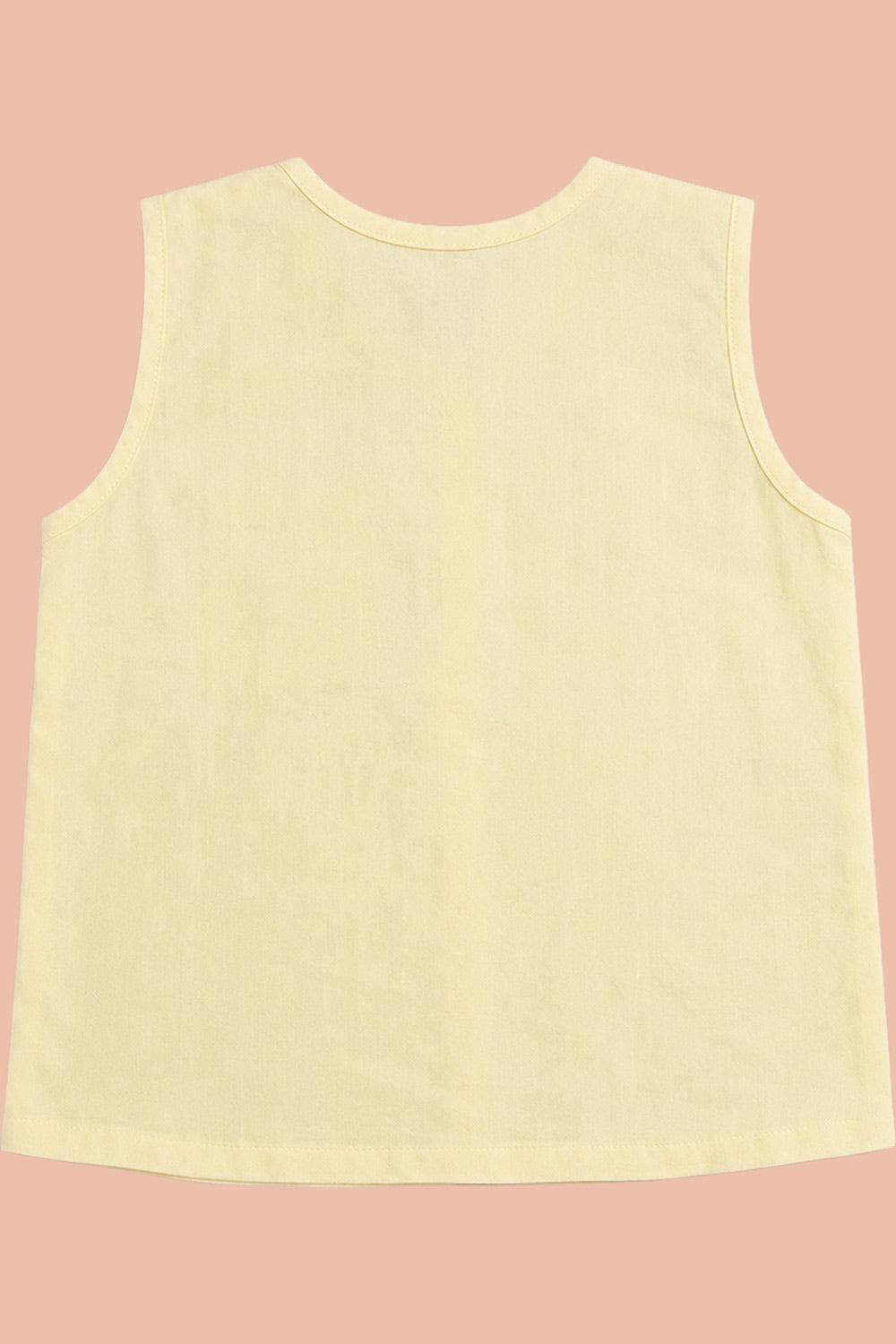 Oh Baby 100% Pure Cotton Everyday Comfort Baby Vest – Soft Breathable Infant Innerwear for Newborn Boys & Girls - Off White - VS06