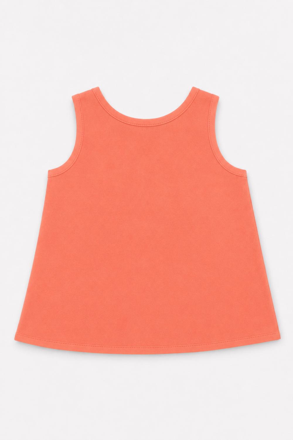 Oh Baby 100% Pure Cotton Everyday Comfort Baby Vest – Soft Breathable Infant Innerwear for Newborn Boys & Girls - Peach - VS11