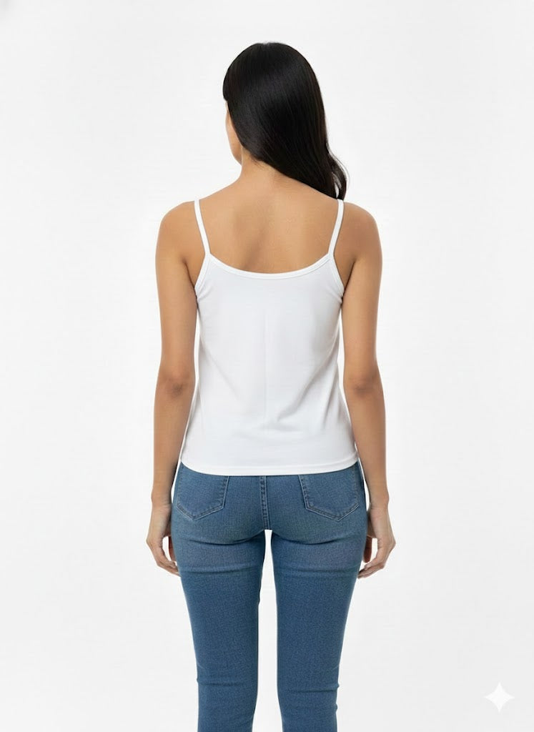 Seamless Cotton Blend Slip for Women & Teen Girls – Non Wired Non Padded Inner Slip | Sweat Absorbent Lightweight Layering Slip Dress - 54XL