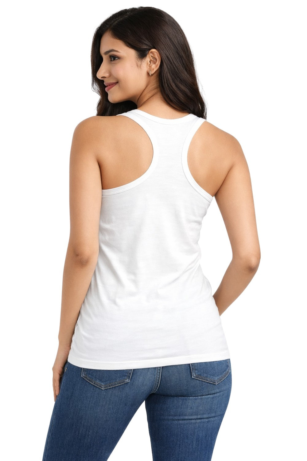 Women’s Cotton Blend Racerback Tank Top – Seamless Sweat Absorbent Innerwear Camisole | Stretchable Everyday Tank Top for Women - IN12