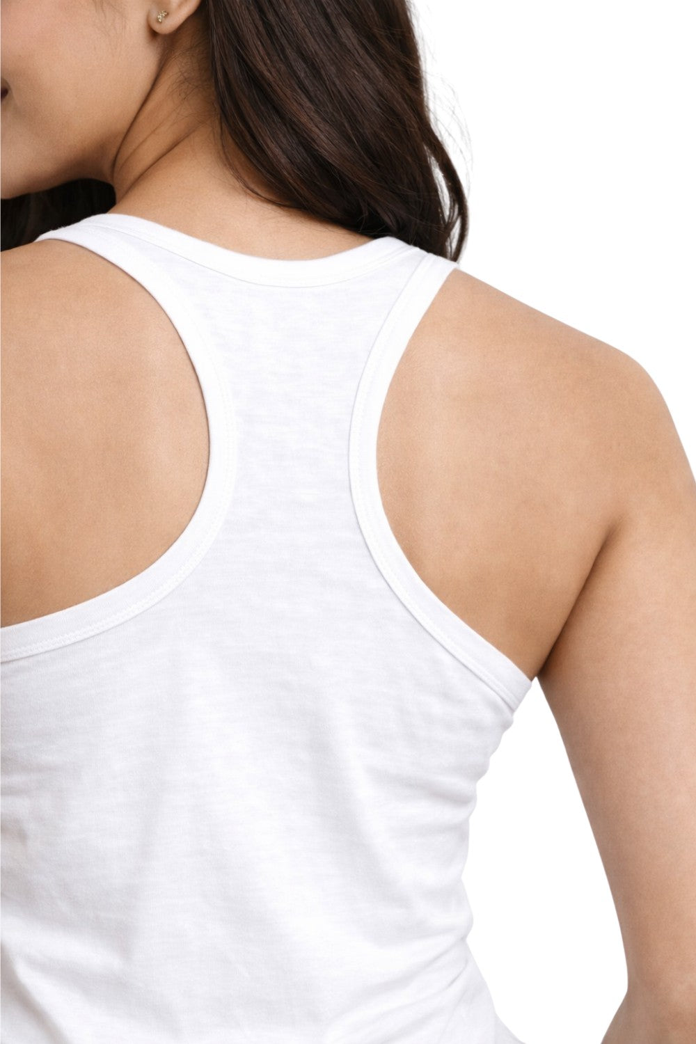 Women’s Cotton Blend Racerback Tank Top – Seamless Sweat Absorbent Innerwear Camisole | Stretchable Everyday Tank Top for Women - IN12