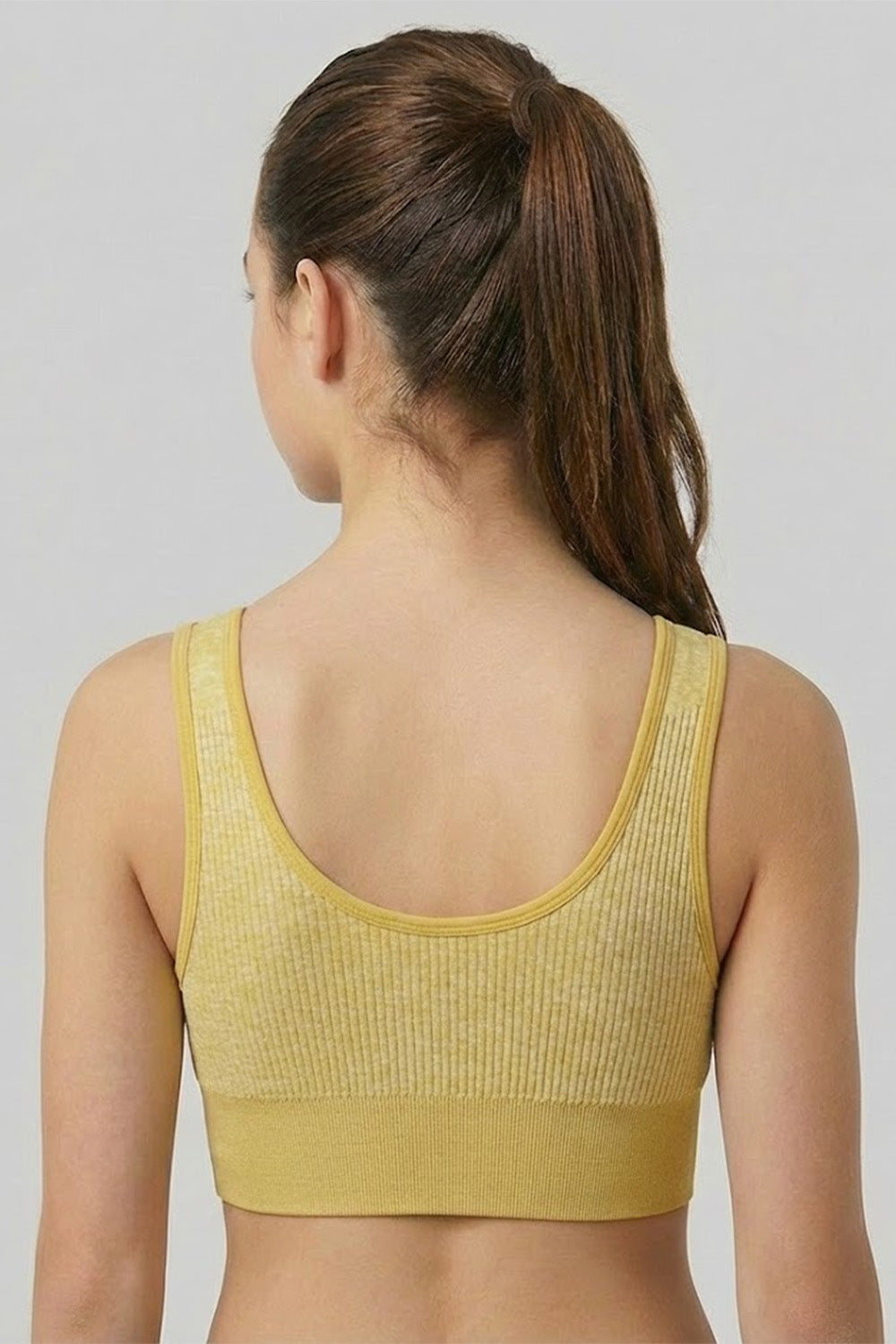 Teen Girls’ Padded Bra – Medium-Coverage, Seamless, Sweat-Absorbent & Soft-Printed Comfort - 1248