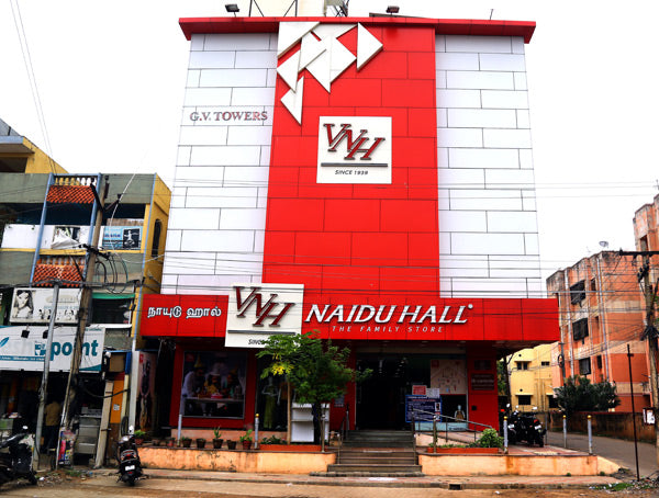 Naidu Hall, Showroom or Departmental store of Adyar Branch in News Photo  - Getty Images