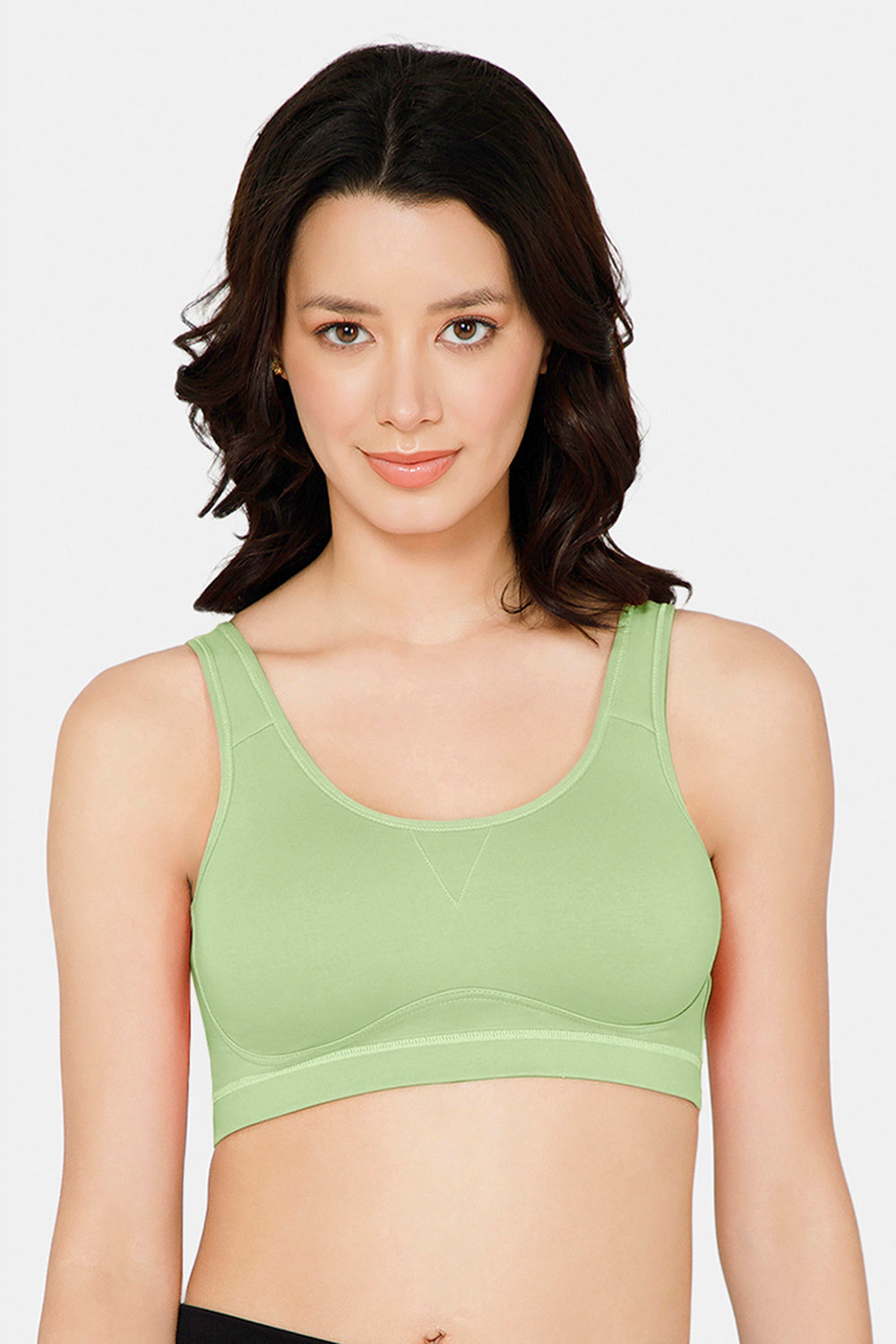 Medium Coverage Non-Padded Non-Wired Intimacy Active Sports Bra - CA15