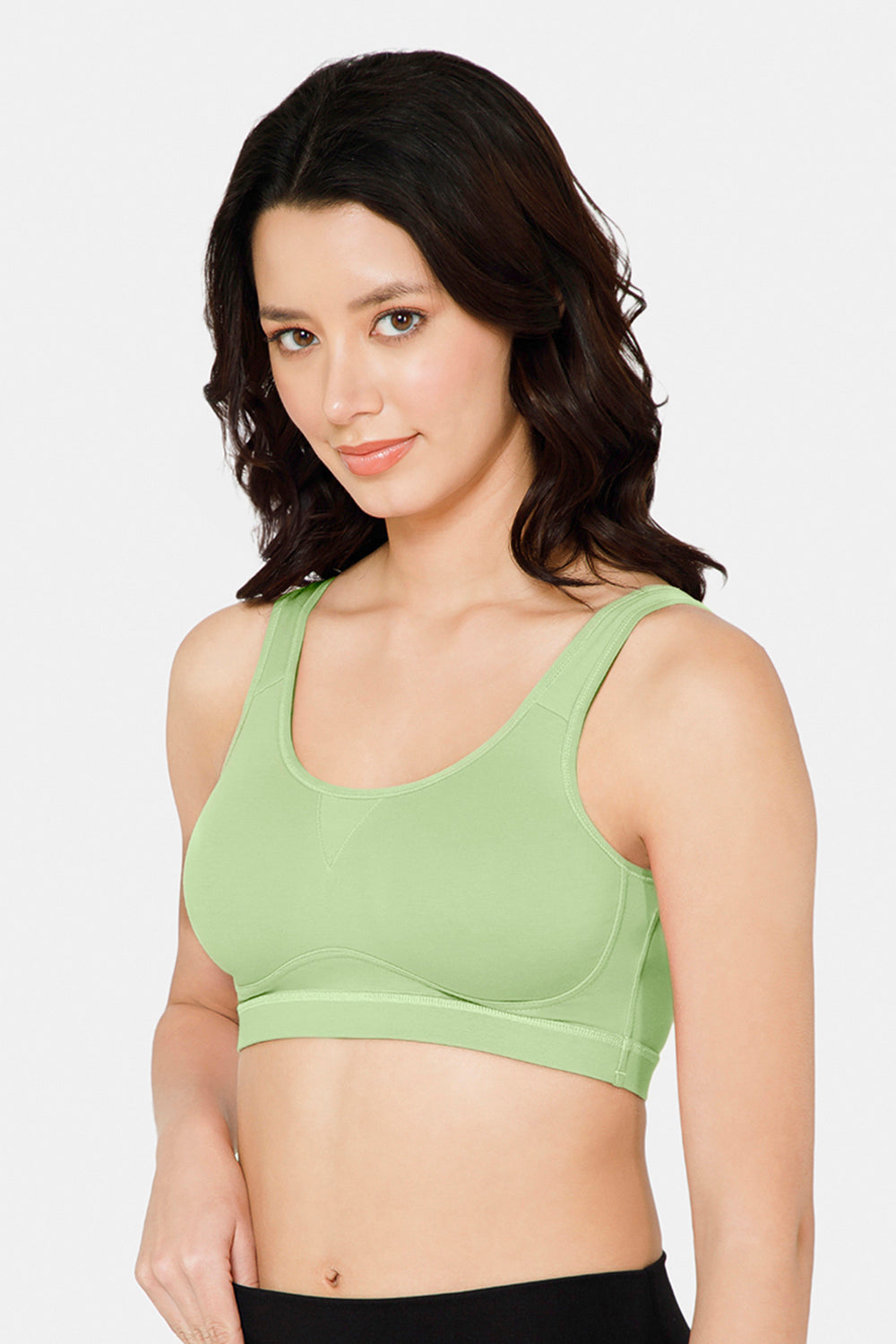 Medium Coverage Non-Padded Non-Wired Intimacy Active Sports Bra - CA15