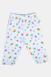 Oh Baby Bubble Print - Pant PN01 Size   0m-3m Color Off White