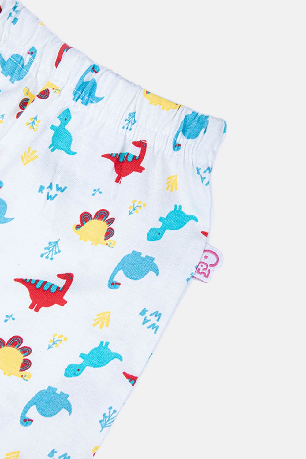 Oh Baby Dino Print - Pant PN01 Size   0m-3m Color Aqua