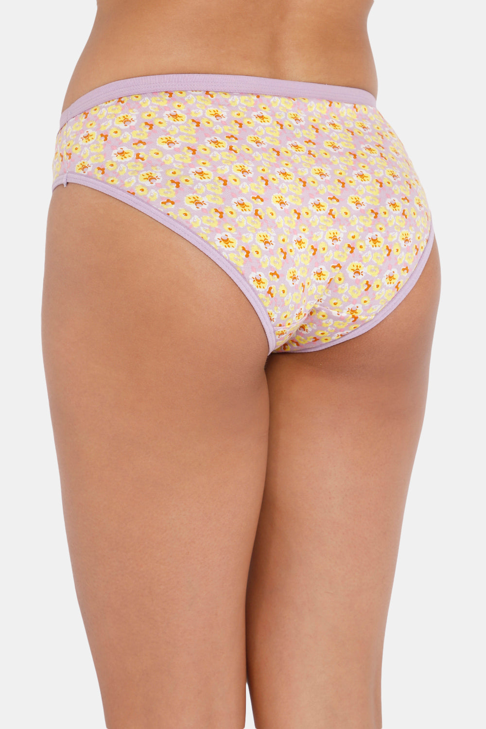 Intimacy Bikini Dark Printed Panty - Outer Elastic -Pack of 3 Size   M Color REGULAR_PANTIES