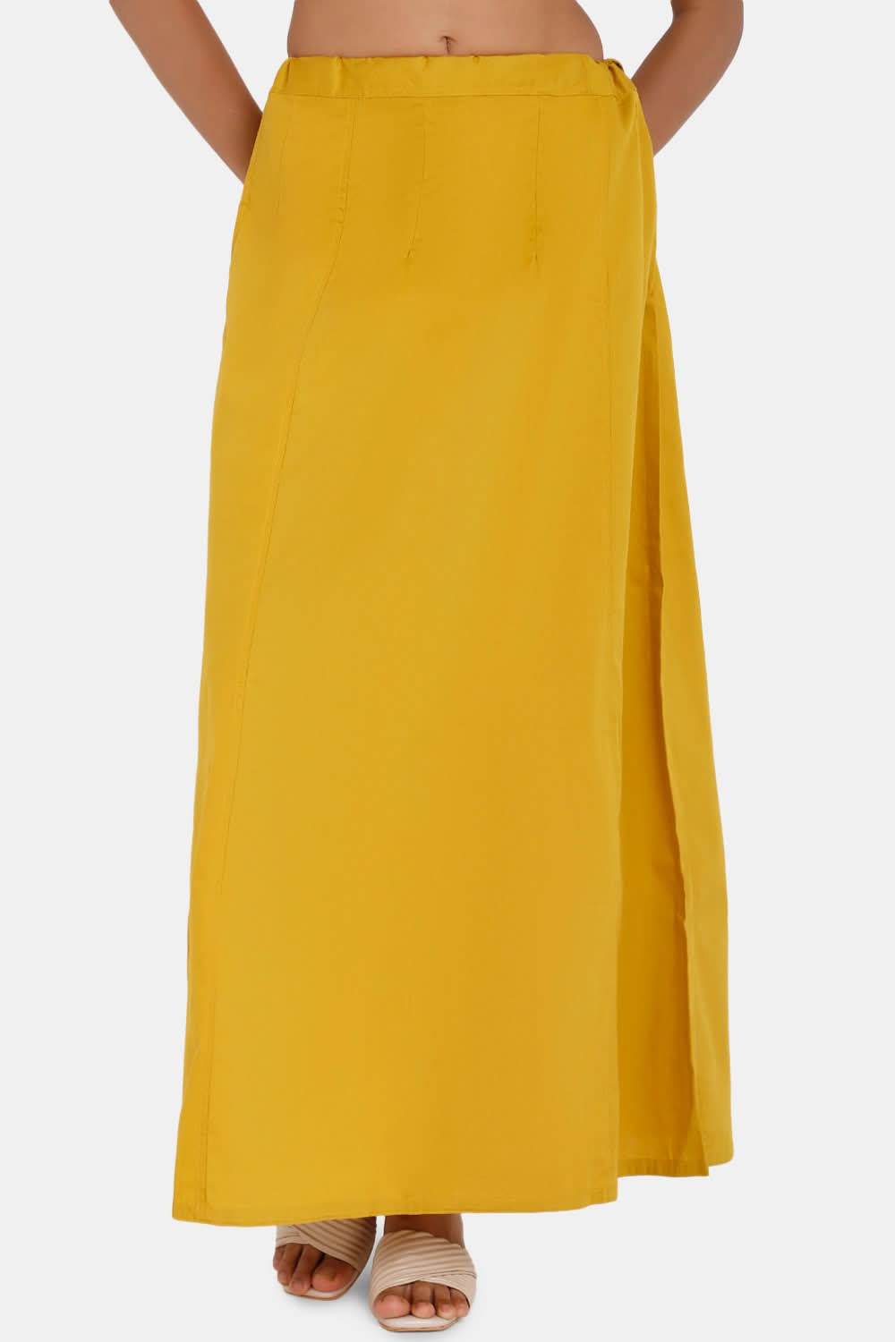 Premium 100% Cotton Saree Inskirt in Popular Colors | Naidu 8-Part Saree Hall Petticoat HC50 - Naidu Hall Family Store