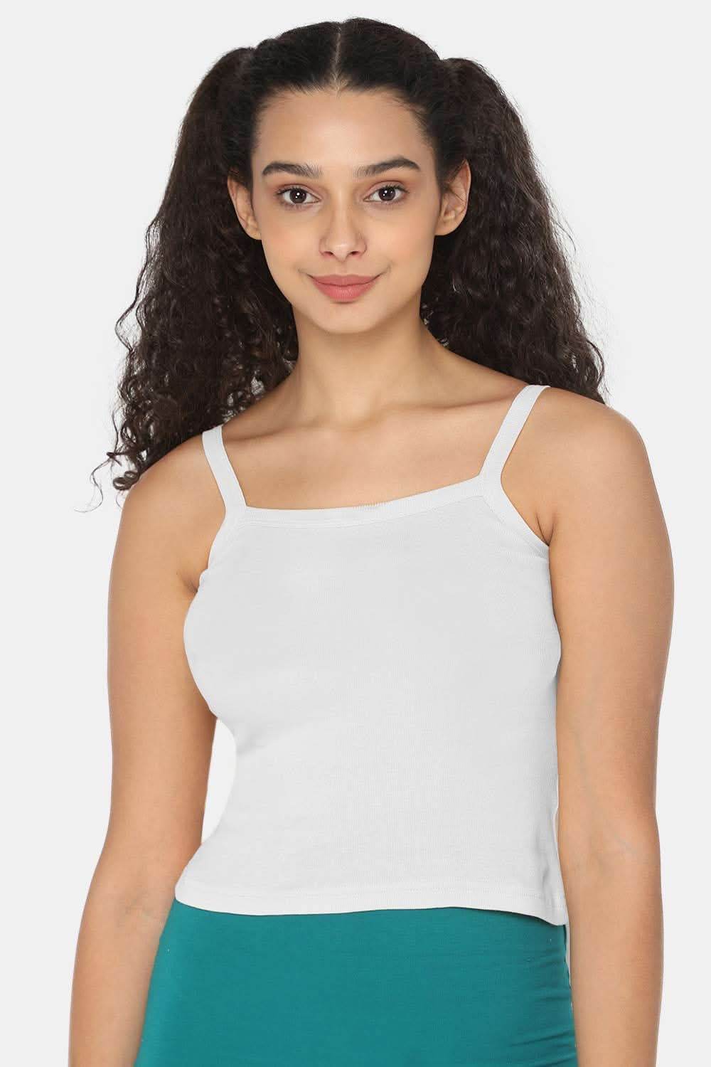 Intimacy Full Coverage 100% Cotton Slip Camisole – IN01 | Non-Padded & Seamless Comfort for Everyday Wear - Naidu Hall Family Store