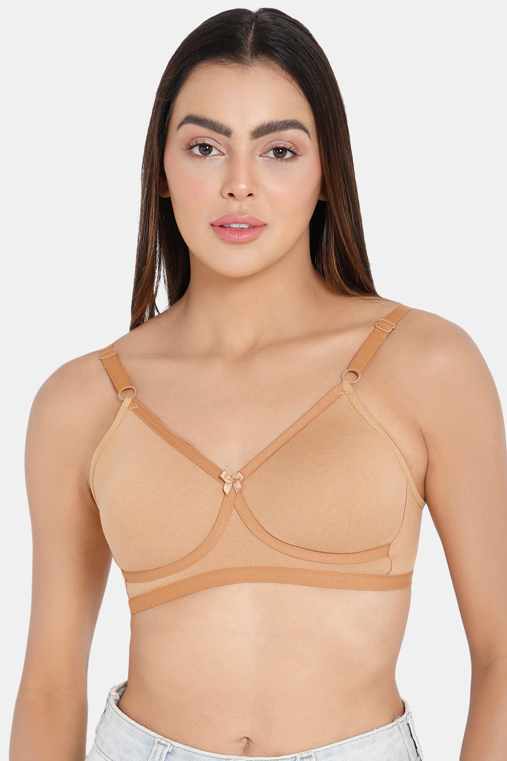 Naidu Hall High Coverage Non-Padded T-Shirt Bra -Skin