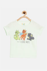 The Young Future Girls T-shirt - Mint Green - SC08