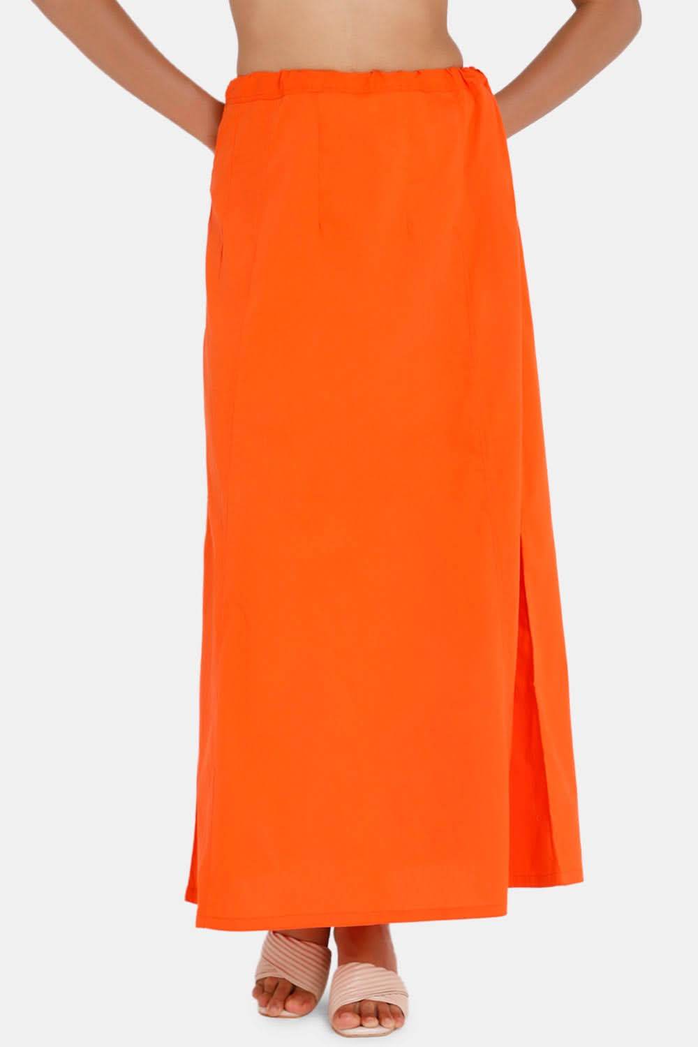Premium 100% Cotton Saree Inskirt in Popular Colors | Naidu 8-Part Saree Hall Petticoat HC50 - Naidu Hall Family Store