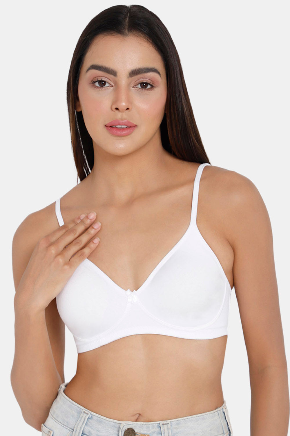 Intimacy Non-Padded Non-Wired T-Shirt Everyday Bra -White