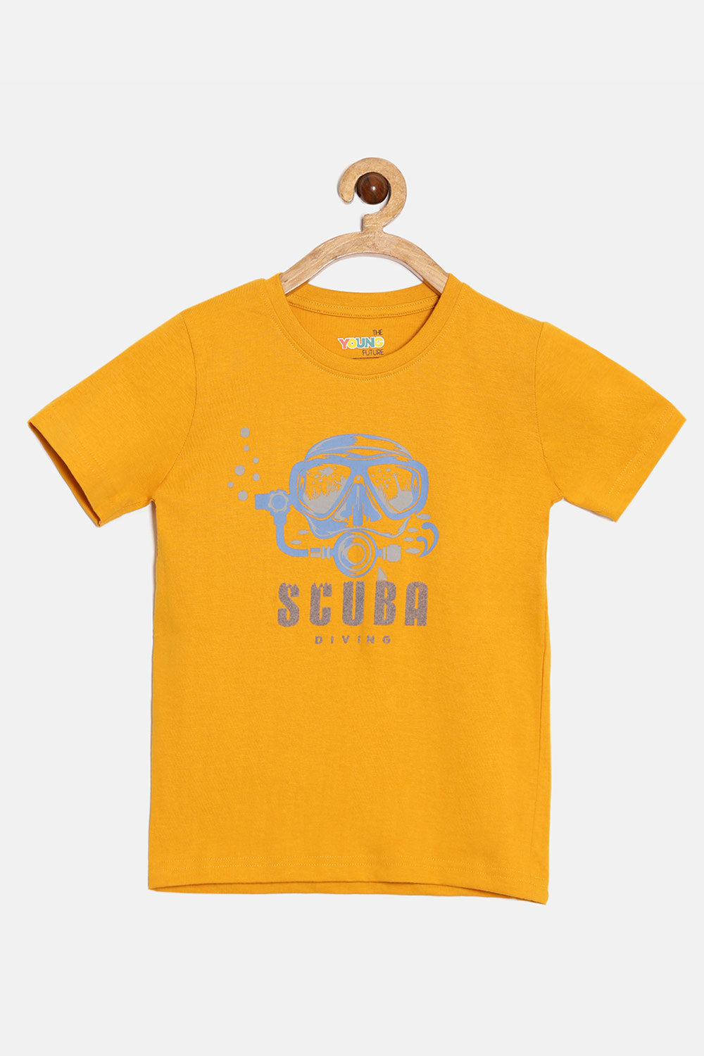 The Young Future - Boys T-shirt - Mustard  - BC10