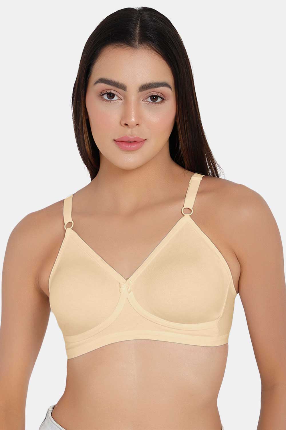 Naidu Hall High Coverage Non-Padded T-Shirt Bra - Nude