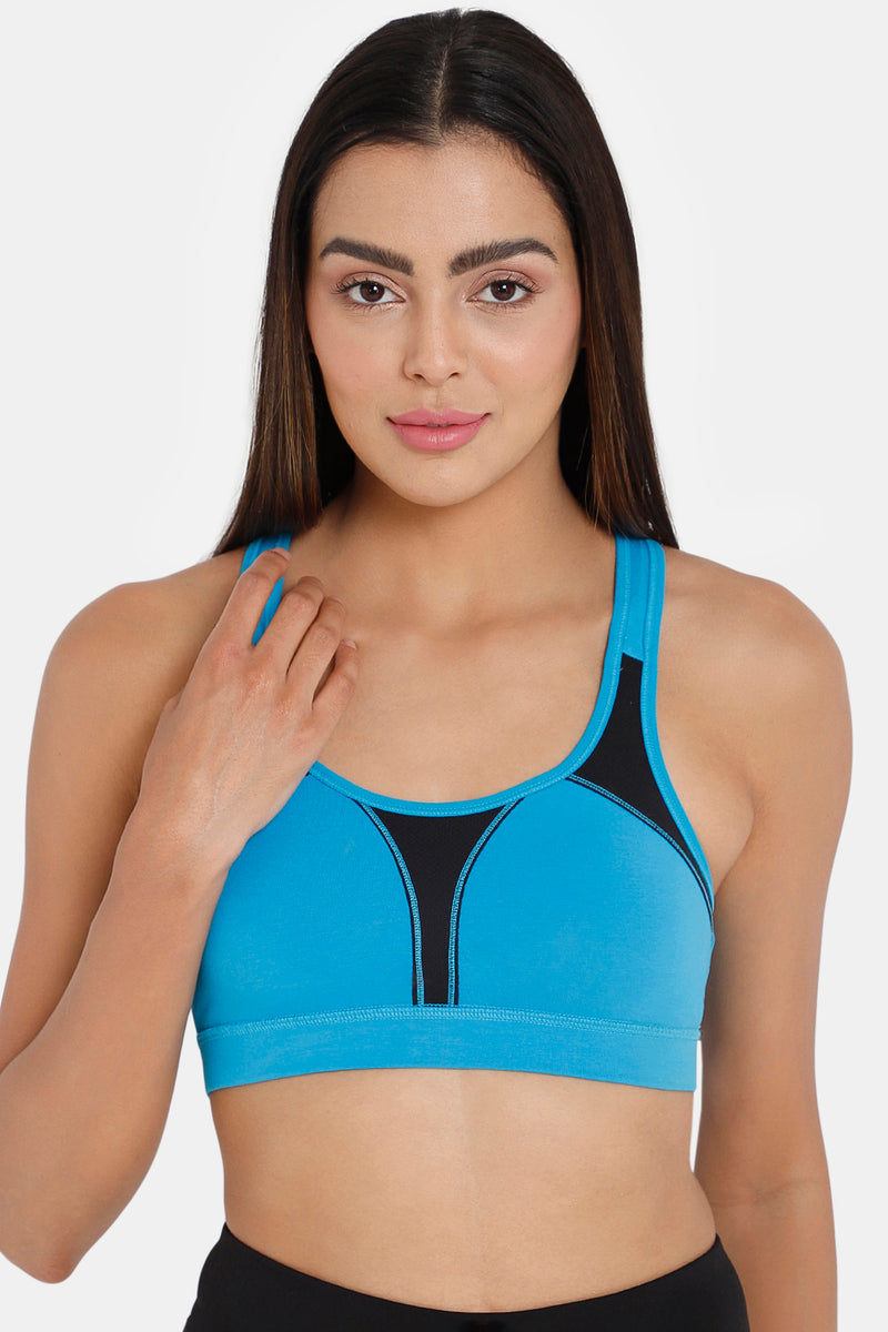 Medium Coverage Non-Padded Non - Wired Intimacy Active Sports Bra - CA