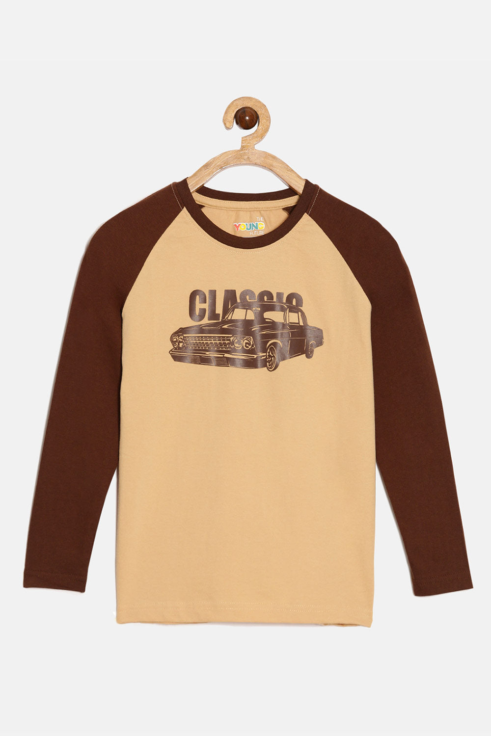 The Young Future - Boys T-shirt - Brown/Sandal - BC04