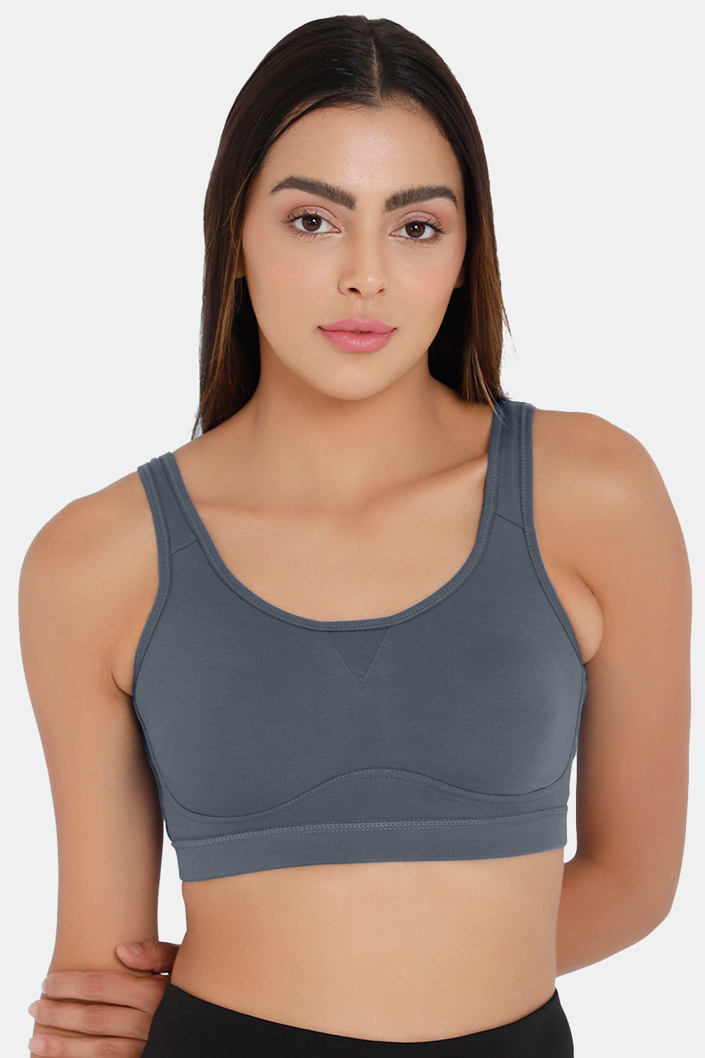 Medium Coverage Non-Padded Non-Wired Intimacy Active Sports Bra - CA15