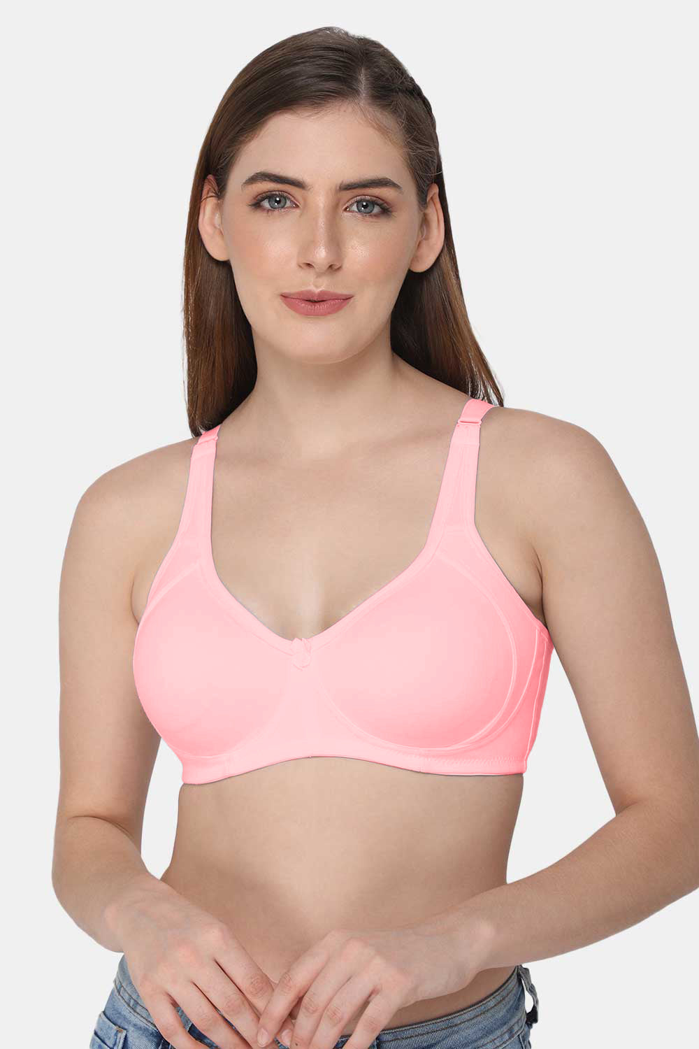 Intimacy Non-Wired Non-Padded T-Shirt Bra -Light Pink