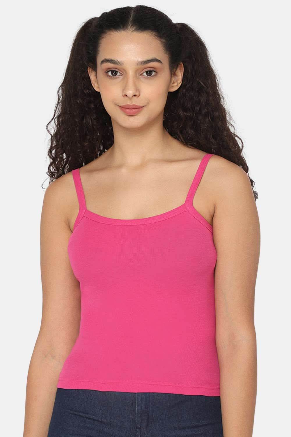 Intimacy Full Coverage 100% Cotton Slip Camisole – IN01 | Non-Padded & Seamless Comfort for Everyday Wear - Naidu Hall Family Store
