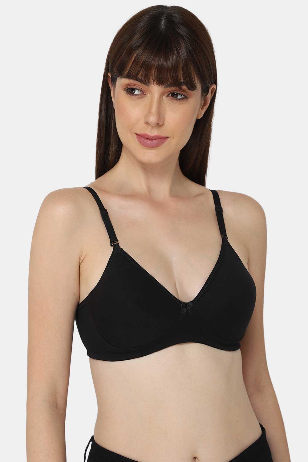 Buy AMANTE Cotton Non-Wired Lightly Padded Women's Beginners Bra