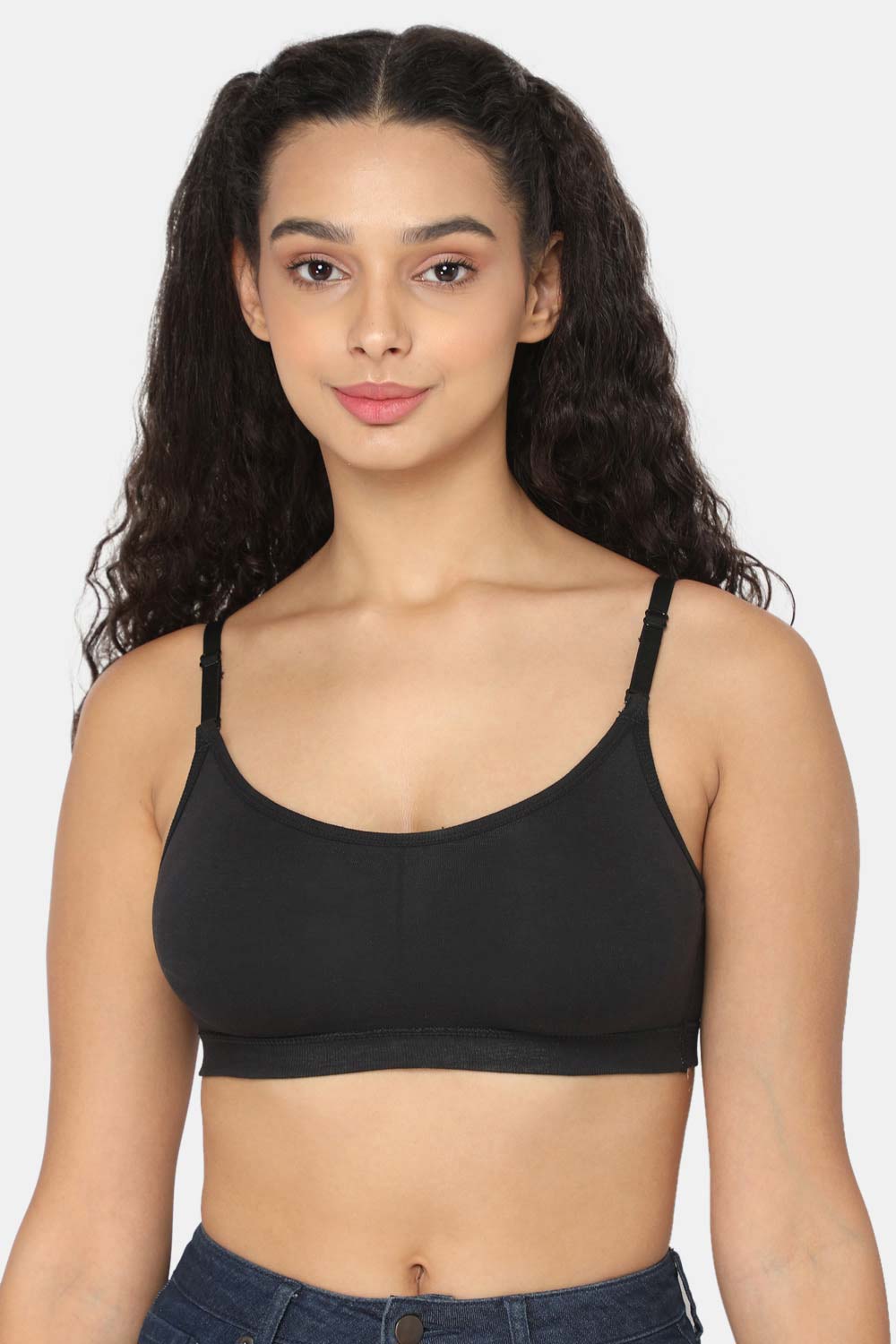 Full Coverage Intimacy Non- Wired Teenager Bra - Black