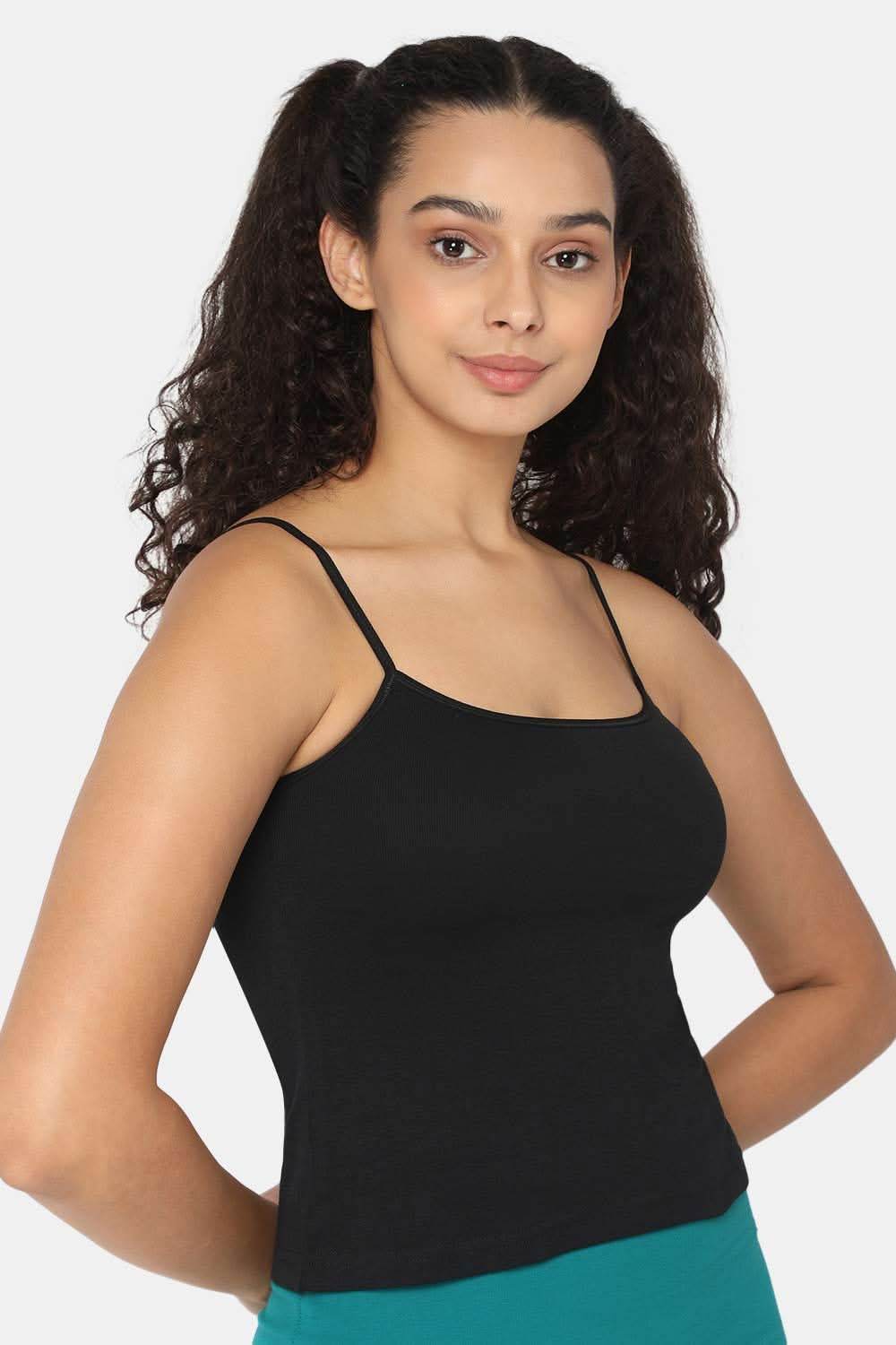 Intimacy Full Coverage Non-Padded Cotton Slip Camisole – IN02 | Wire-Free & Moisture-Wicking Design - Naidu Hall Family Store